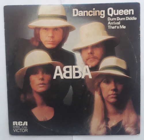 Compacto Vinil (vg) Abba Dancing Queen Ed Br 1977 Duplo