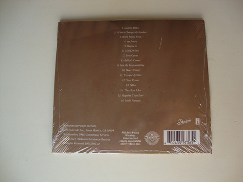Cd - Billie Eilish - Happier Than Ever - Importado, Lacrado Não Preenchido