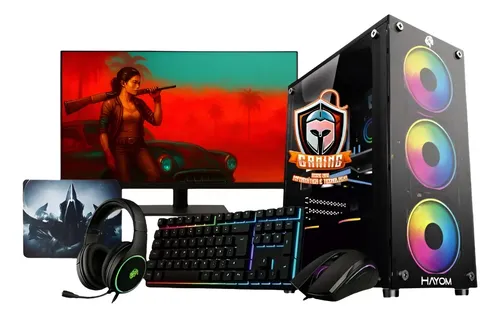 Pc Gamer Intel Core I5 16gb 500gb Monitor 21 Bluetooth Wifi 16 Gb