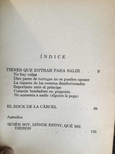 El Rock De La Carcel José Agustín (Usado)