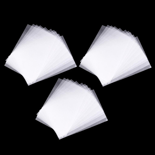 30 Peças Claras Folhas De Filme Retrátil Papel Retrátil