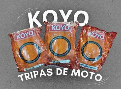 Tripa Para Moto 3.00/18 Koyo 2,40$ Precio De Regalo 