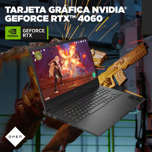 Notebook HP Gamer Omen 16-wd0012la Intel Core i7 16gb Ram 1tb Ssd RTX4060 8gb Windows 11 Home