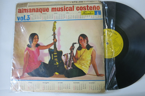 Vinyl Vinilo Lp Acetato Almanaque Musical Costeño Vol 3 