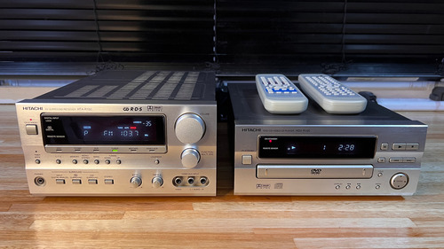 Receiver Hta-r150 + Compactera Hdv-r100!!!! Tbaudio Gris (Usado)