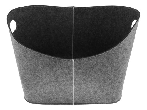 Organizador De Estantes Cesta De Almacenamiento Gris Oscuro
