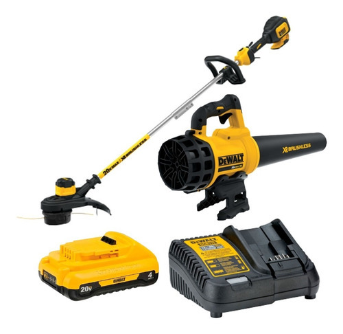 Soprador De Folha A Bateria 4ah Dewalt Dcbl720b + Aparador Bivolt