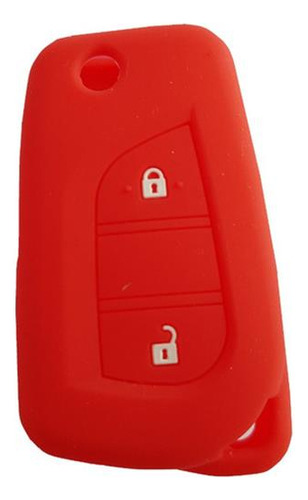 Qp- `` Funda De Silicona For Llave De Toyota Hilux 2017 X.