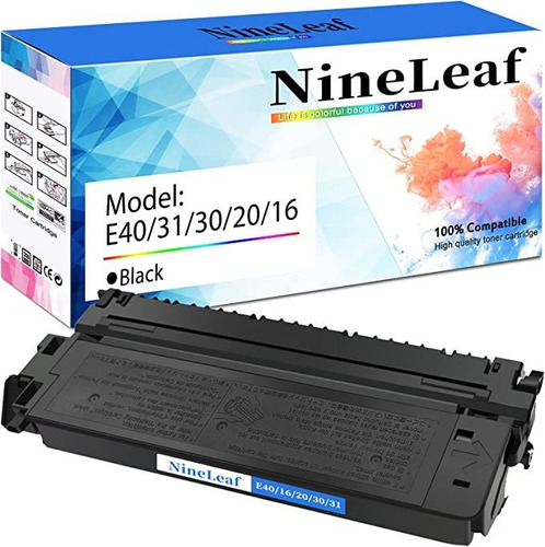 Nineleaf - Cartucho De Tóner Compatible Para Canon E40 E30.