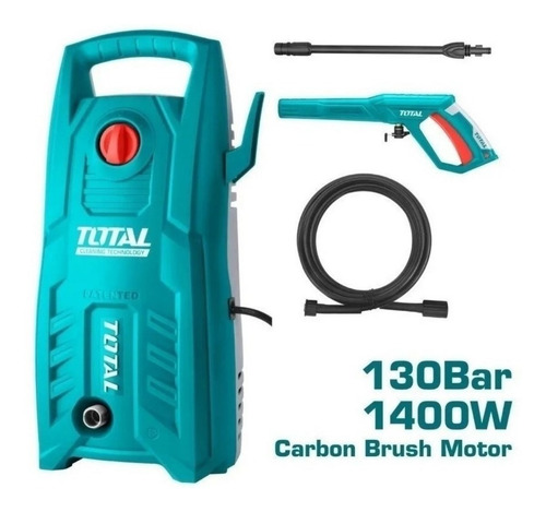 Imagen 4 de 8 de Hidrolavadora Eléctrica Total Tools 1400w Presión 130 Bar