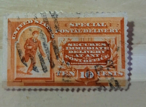 Estampilla Antigua Estados Unidos Usada 1899- Yt. 134 -
