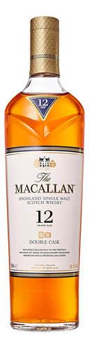 Pack De 4 Whisky The Macallan Single Malt 12 Años Double Cas