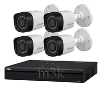 Comprar Kit Seguridad Dahua Dvr 8 Ch + 4 Camaras Exterior 1080p M3k