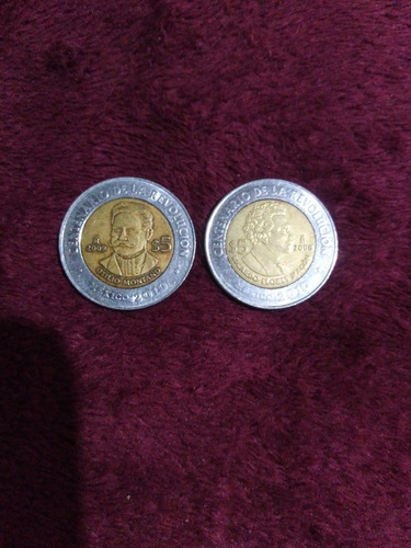 Moneda $5 Pesos 