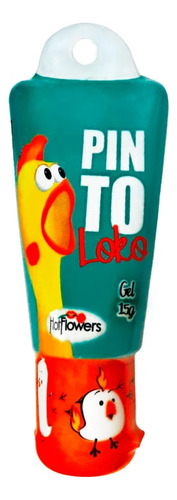 Pinto Loko Gel Estimulante Masculino Hot Flowers 15g