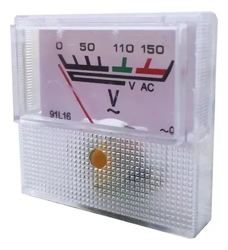 Voltímetro Analógico Análogo De 0 A 150v Voltaje Ac