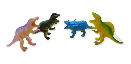 Imagen 3 de 7 de Dinosaurios Bolsa X 8 Piezas Mundo Dino Mini Edu