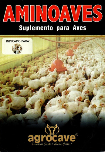 Aminoaves Agrocave Suplemento+fórmula Pintinho Galinha 3 Kg | Frete grátis