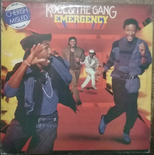 Lp Vinil (nm) Kool & The Gang Emergency 1a. Ed. Br 1986 Raro