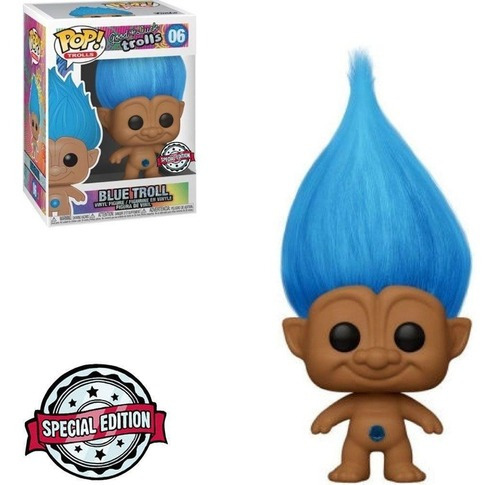 Funko Pop - Trolls De La Buena Suerte - Blue Troll 06