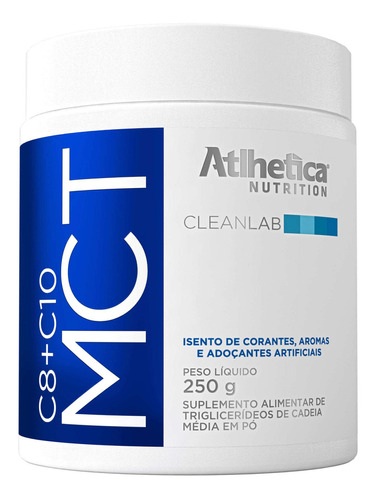 Cleanlab Mct C8+c10 250g Sabor Sem sabor