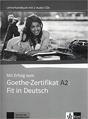 Mit ErfoLG Zum Goethe-zertifikat A2 - Lehrerhandbuch + Audio Cd, De No Aplica. Editorial Klett, Tapa Blanda En Alemán, 2016