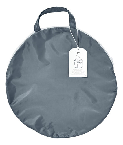 Kids Play Tent 3 Sprouts Sustainable Recycled Fabric Blue