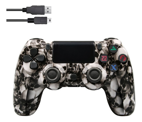 Mando Inalámbricos Compatibles Con Consola De Juegos Y Pc Color Negro