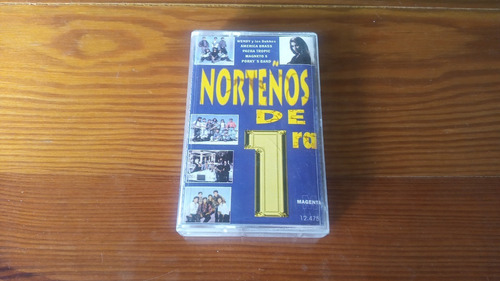 Norteos De 1ra  Compilado De Cumbia  Cassette Nuevo 