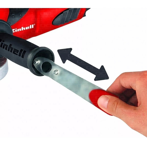 Amoladora angular Einhell Expert TE-AG 115/750 DP de 50 Hz color rojo 750 W 220 V - 240 V + accesorio
