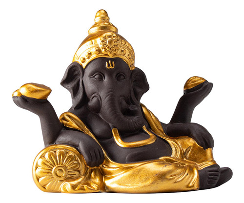 Estatua De Ganesha, Adorno Para Mascotas De Té, Estatuilla