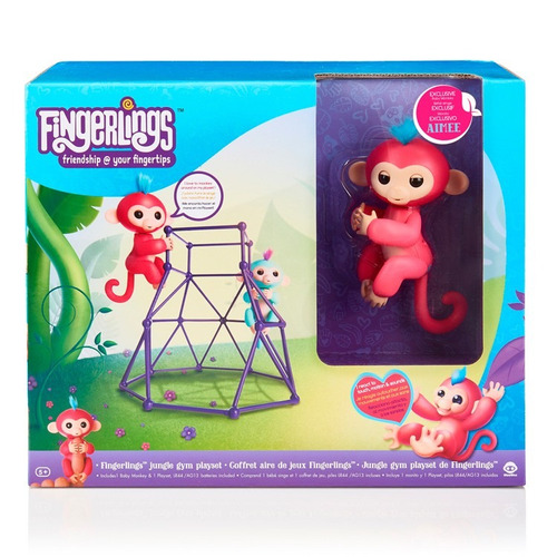 Fingerlings Jungle Gym Con Monito Interactivo 3732