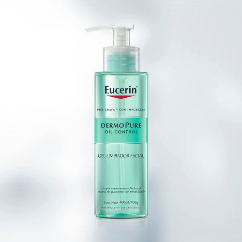 Eucerin Dermopure Oil Control Gel Limpiador X 200 Ml Momento de aplicación Día/Noche Tipo de piel Grasa
