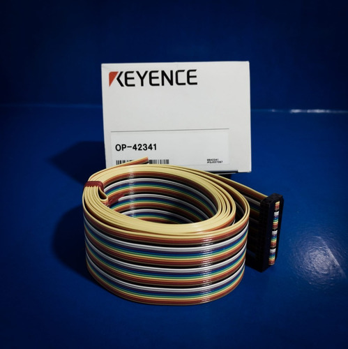 Keyence Op-42341 Ribbon Cable Camera I/o 34 Conductor Rti