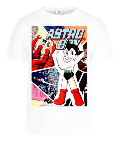 Playera Astroboy Ataques Osamu Tezuka Vintage