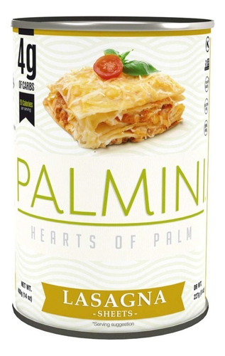 Palmini Lasagna De Corazón De Palma 400 G