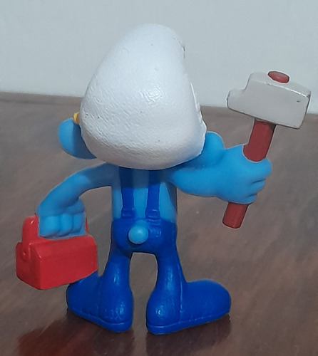 Pitufo Obrero Los Pitufos Figura Peyo Mcdonald's 2013 (Usado)