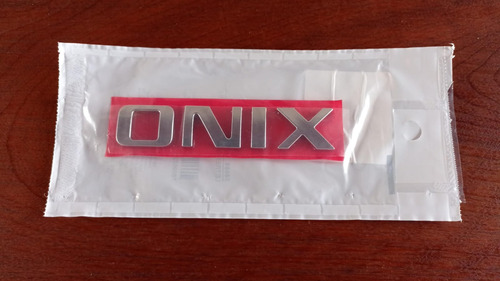 Kit Emblema Letreiro Cromado P/ Mala Onix Lt 2020 A 2025