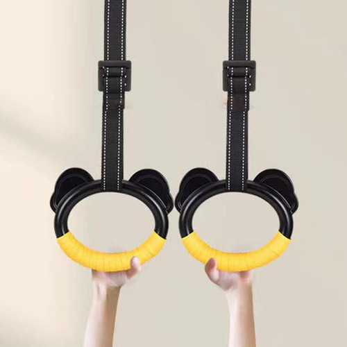 2 Piezas Anillos De Gimnasia Anillos Correa Y Anillas De 1m.