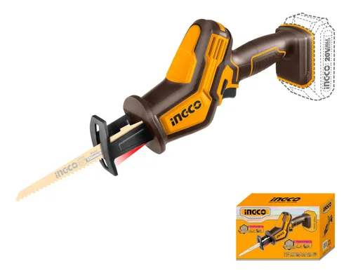 Sierra Sable A Bateria 20v P20s Ingco Crsli6508 S/carg S/bat