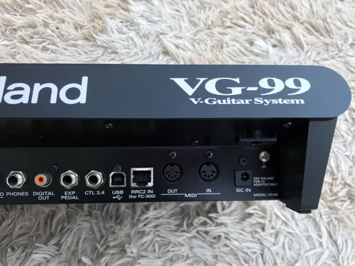 Roland Vg99 | Sistema De Guitarra Virtual E Pedaleira