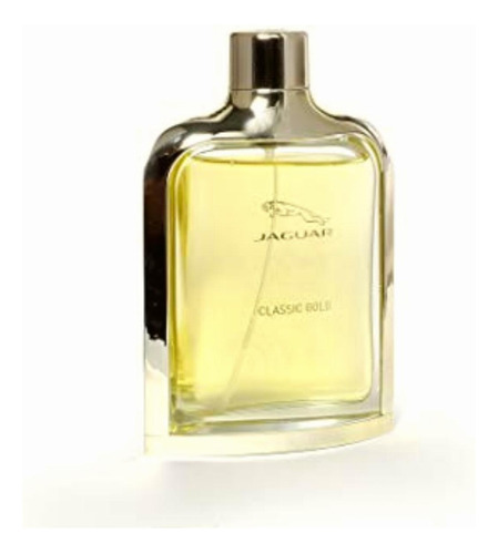 Jaguar Classic Gold Eau De Toilette Spray For Men, 3.4 Ounce