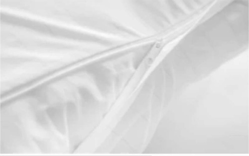 Set De 2 Almohada 200 Hilos King Size Color Blanco