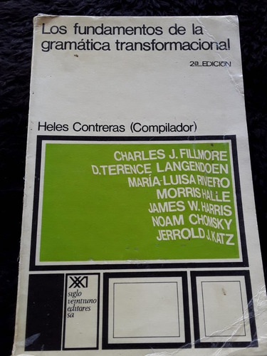 Fundamentos De La Gramática Transformacional = H. Contreras 