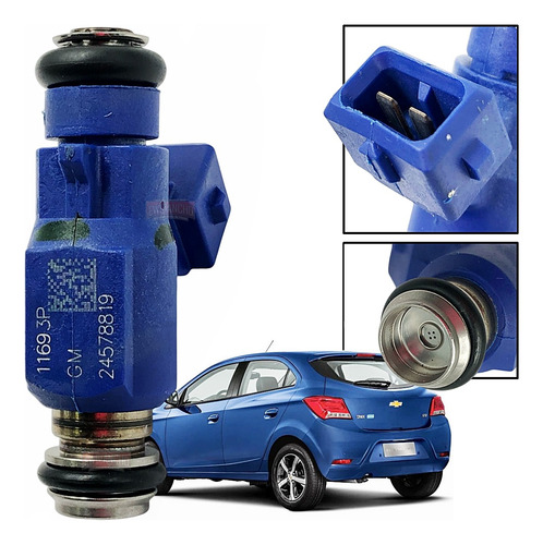 Bico Injetor Gm Onix Prisma 1.0 8v Flex Original 24578819