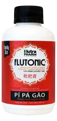 Flutonic Defensas Pi Pa Gao Honey And Loquat Syrup 300ml