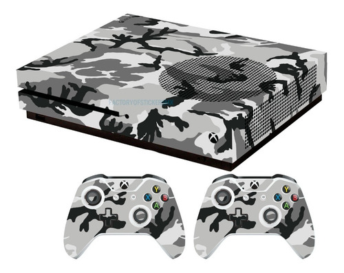 Skin Camuflaje Para Xbox One S Set Stickers