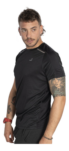 Remera Topper Training Up Hombre Training Negro