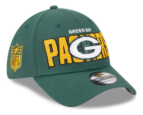 Gorra New Era 39thirhty Green Bay Packers Verde M/l Bordado