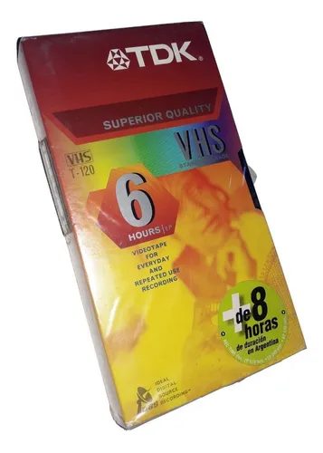 Cassette Vhs Virgen / Tdk - Nuevo